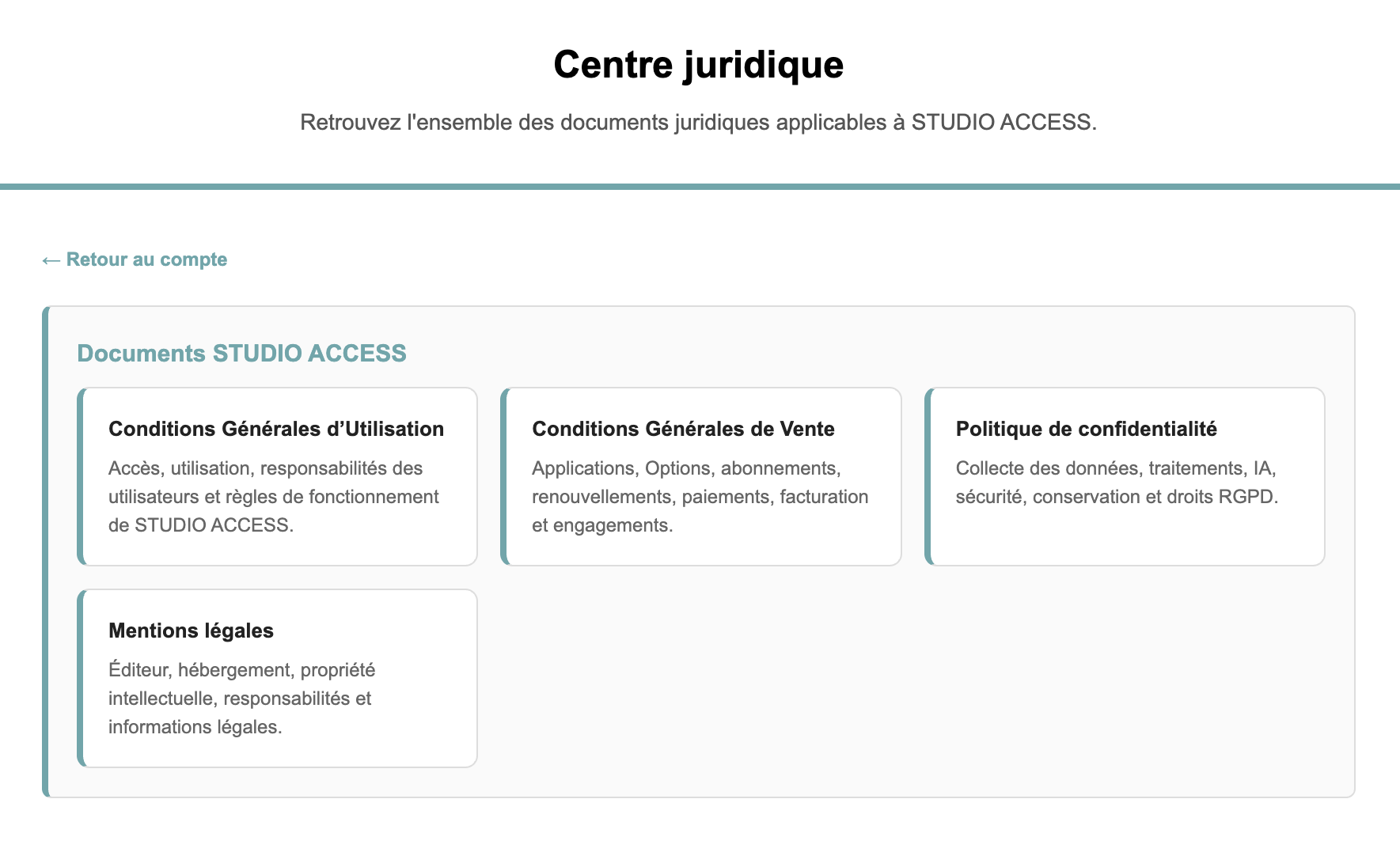 Aperçu option