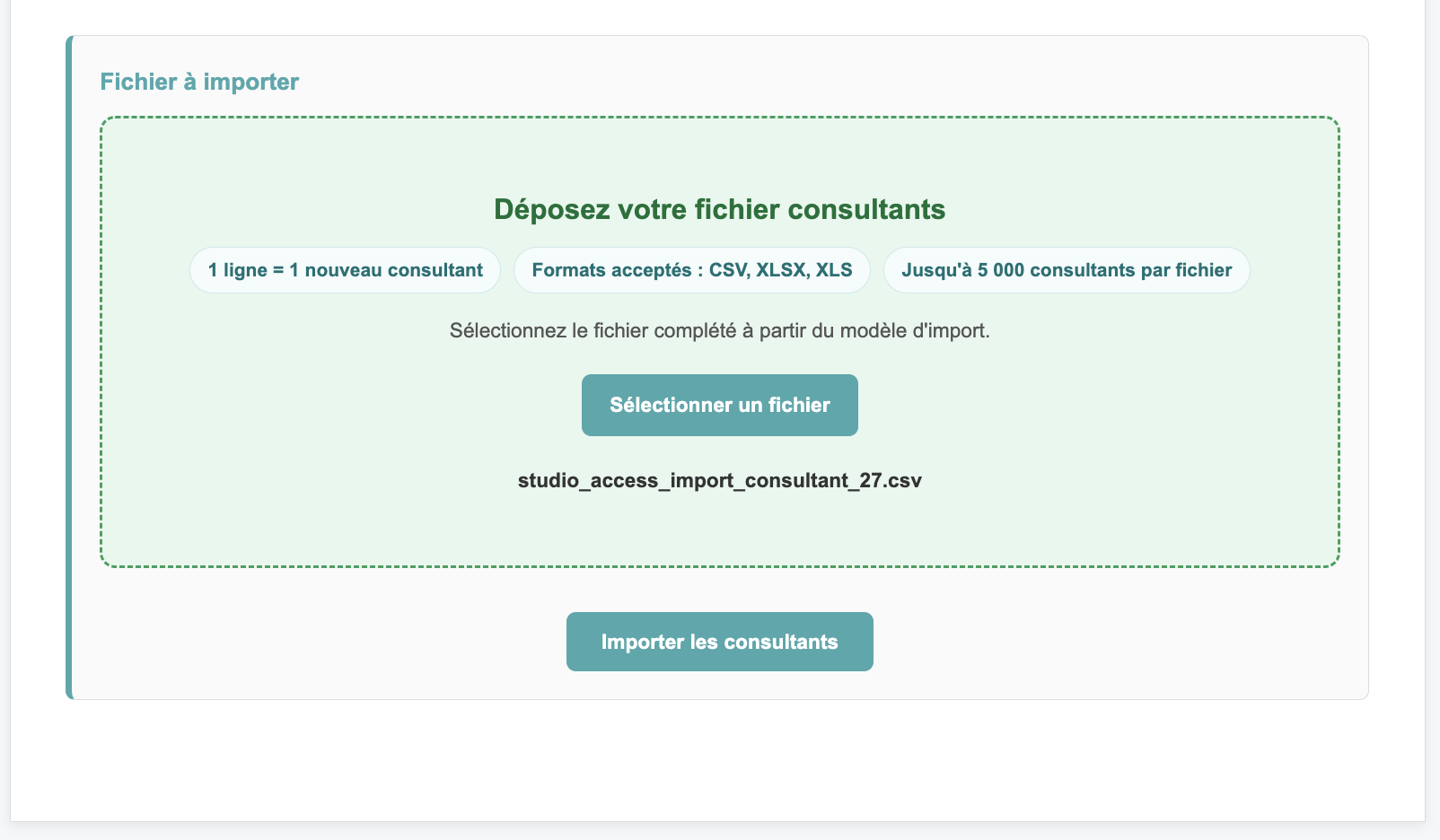 Aperçu option